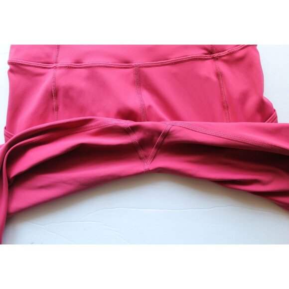 Lululemon Fast & Free 7/8 Tight II Nulux 25" Violet Red Size 4 - Picture 7 of 10
